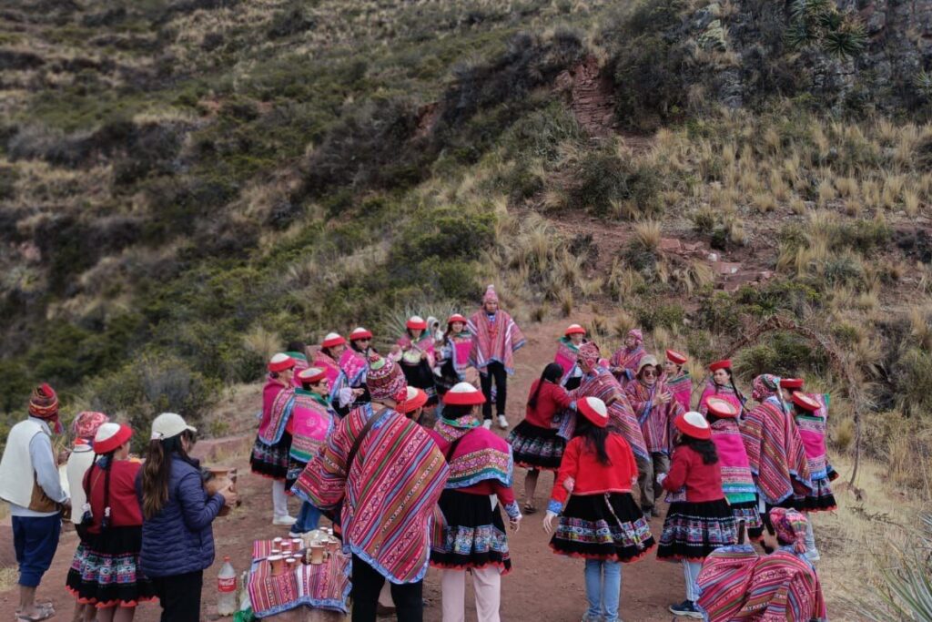 Ceremonia y Rituales en la Comunidad de Ccaccaccollo