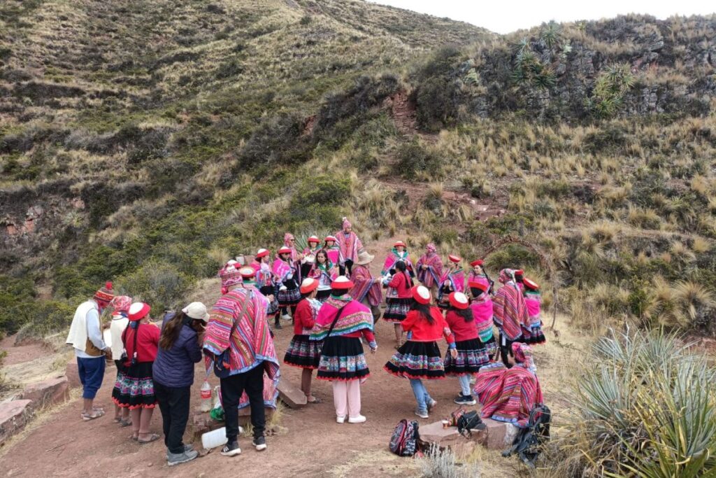 Ceremonia a los Apus