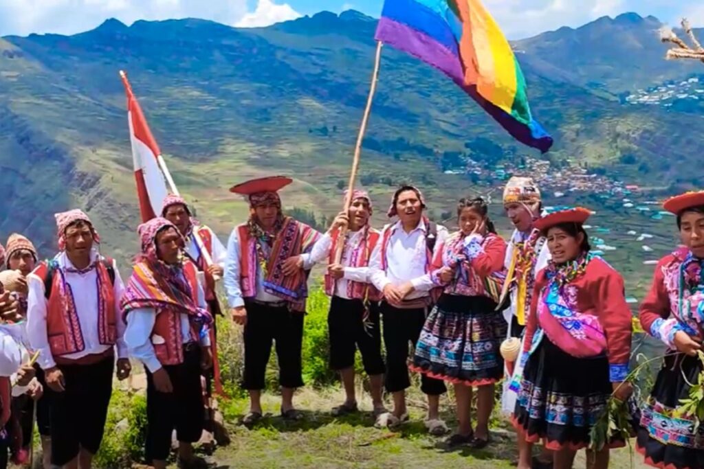 Linderaje en la Comunidad de Ccaccaccollo