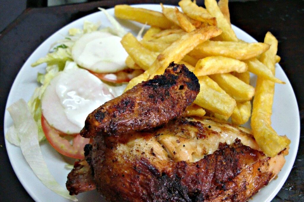 Pollo a la brasa