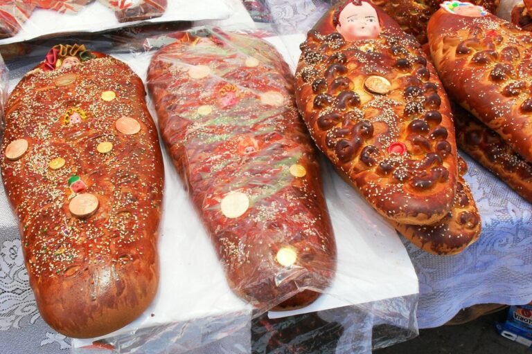 pan del dia de los muertos