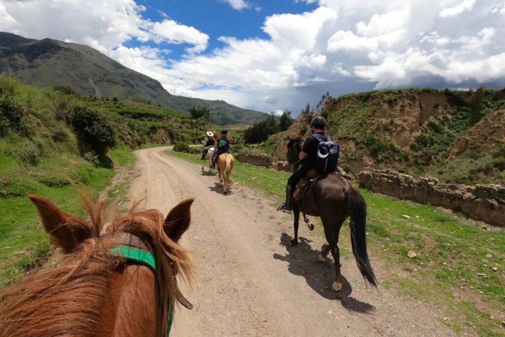 equitación en el cañon del colca