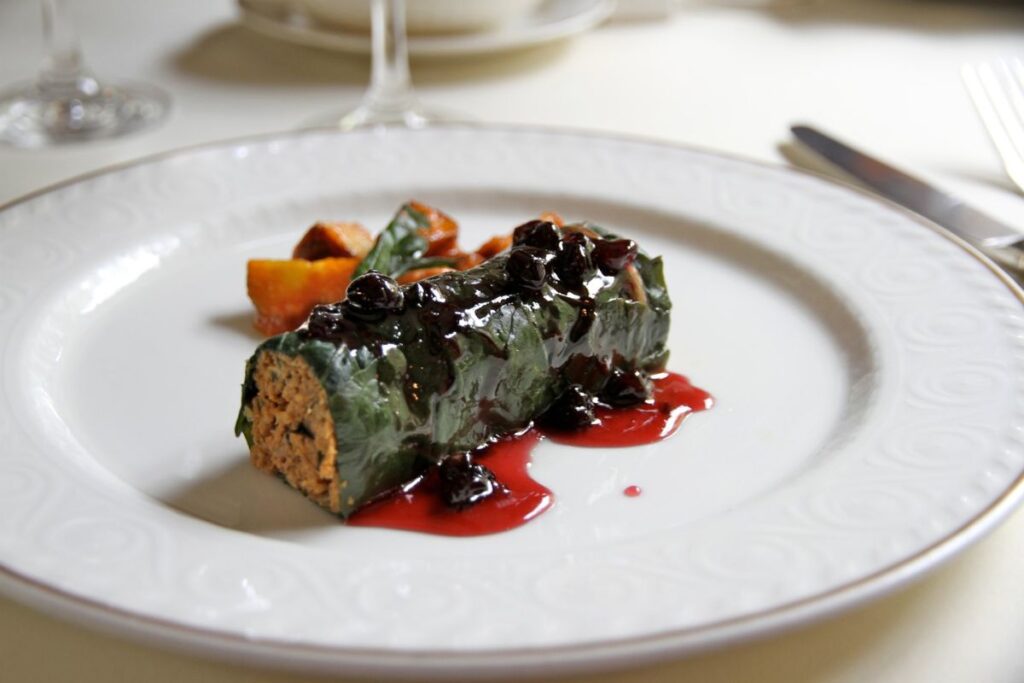 Gastronomía del Tren Hiram Bingham