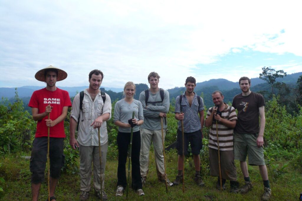 Trekking con amigos