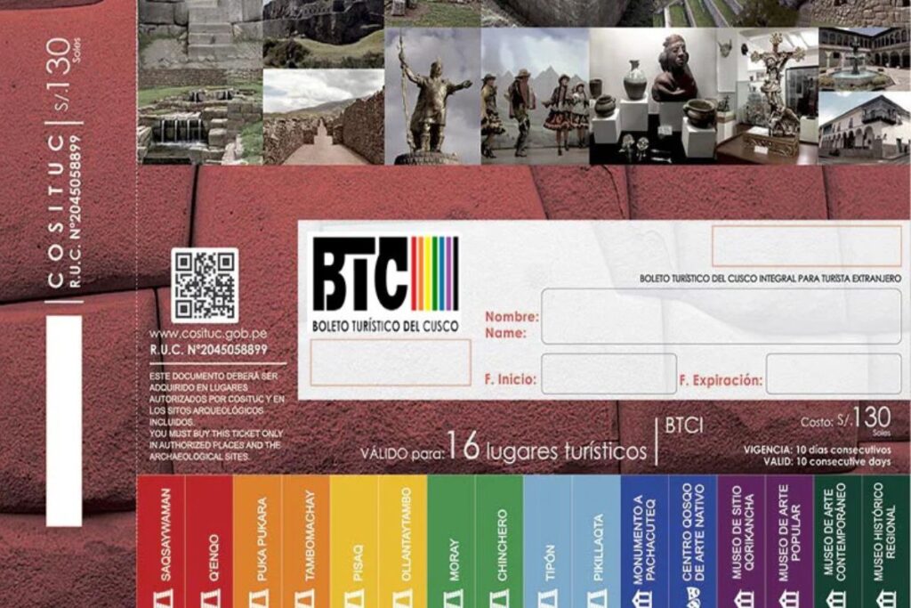 Guía Completa del Boleto Turístico de Cusco